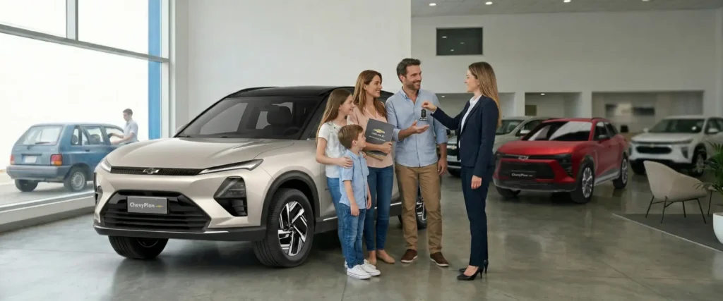 ChevyPlan Entrada Cuál es el camino para renovar mi vehículo con ChevyPlan