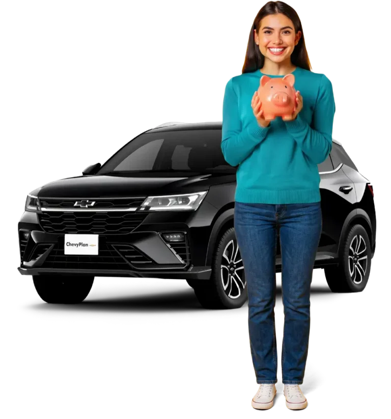 Mujer ahorra con ChevyPlan, Chevrolet Groove